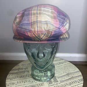 Vintage Country Gentleman madras golf hat